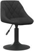 vidaXL Esszimmerstuhl Schwarz Samt 3088810 Bild 2