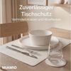 MiaMio Platzset Tischsets Set 8-teilig 43x30 cm Lederoptik, (Set, 8-St, 4 Platzsets, 4 Glasuntersetzer), abwaschbar Bild 4