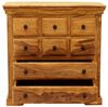 Kommode Jali 90x90x45 aus indischem Sheesham-Massivholz Bild 5