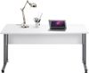 FMD Möbel - CALVIA 2 - Schreibtisch 160 cm - melaminharzbeschichtete Spanplatte - Brillantweiß - 160 x 75 x 80cm Bild 2
