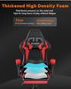 BIGZZIA Bürostuhl Gaming Stuhl mit Fußstütze - Gamer Stühle Ergonomisch mit Lendenkissen, Kopfstütze Gaming Chair Höhenverstellbar Computerstuhl Bild 2