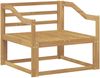 vidaXL Outdoor Mittelsofa Massivholz Akazie Weiß 3439023 Bild 2