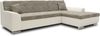 DOMO Collection Treviso, Ecksofa mit Schlaffunktion, Webstoff/Kunstleder weißgrau/weiß, 240 x 178 cm Bild 2