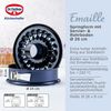 Dr. Oetker Springform Back-Liebe Emaille Ø 26 cm 2-tlg Bild 4