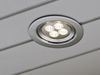 KONSTSMIDE No. 7097-000 Outdoor Deckeneinbaustrahler High Power LED 3500 K Alu Bild 1