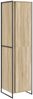 vidaXL Warderobe mit Speicher Sonoma 50 x 50 x 200 cm Holzwerkstoff 3403017 Bild 2