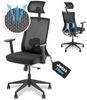 VALKENSTOL M3 KOMFORT Bürostuhl ergonomisch - 5 Jahre Garantie - Schreibtischstuhl tiefenverstellbare Sitzfläche - Armlehnen - extra bequem Bild 3