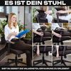 VALKENSTOL M3 KOMFORT Bürostuhl ergonomisch - 5 Jahre Garantie - Schreibtischstuhl tiefenverstellbare Sitzfläche - Armlehnen - extra bequem Bild 4