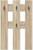 vidaXL Wandmontierter nachttisch Sonoma-Eiche 65 x 3 x 100 cm 874501 Bild 5