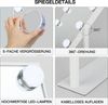 Dripex Schminkspiegel Hollywood Spiegel mit 12/14/15 LED, 3 Lichtfarben Dimmfunktion Bild 3