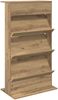 vidaXL Magazinregal Artisan-Eiche 70 x 41 x 126 cm Holzwerkstoff 899534 Bild 2