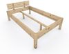 Zirbenbett "Zirben-Liesl" 120 x 190 cm Holzbett Massivholzbett Bett Bild 2