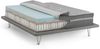 Dmora Arial-Doppelmatratze, Memory Foam-Matratze und Taschenmikrofedern, 100 % Made in Italy, milbenhemmend und hypoallergen, 120 x 190 x 32 cm Bild 4