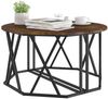vidaXL Couchtisch Geräucherte Eiche 80 x 80 x 42 cm 868251 Bild 3