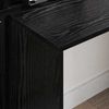 vidaXL Schreibtisch mit Regal Schwarz Eichen-Optik 138,5 x 55 x 143 cm 3337250 Bild 4
