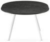 B&D home Esstisch TILL, Metallgestell schwarz oder weiß, ausziehbar 120-160cm, 4-6 Personen Bild 3