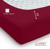 Camry Spannbettlaken CLASSIC Jersey 100% Baumwolle Spannbetttuch atmungsaktiv Gummizug, Jersey Baumwolle, Gummizug: rundum, 100% Baumwolle, alle Matratzenhöhen, atmungsaktiv, pflegeleicht Bild 4