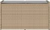 vidaXL Outdoor-Sitzbank mit Stauraum und Kissen Beige 100 cm 4104063 Bild 4