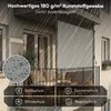STEELSØN 'Serelia' Senkrechtmarkise mit Handkurbel 150x310 cm, grau, stufenlos höhenverstellbar, wetterfest und UV-beständig, Klemmmarkise ohne Bohren, ausziehbare Vertikalmarkise Bild 4