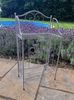 Ambiente Haus Pflanzentreppe Regal in grau aus Eisen (H) 65cm (1 St), schmiedeeisernes Standregal für Innen- und Außenbereich Bild 3