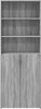 vidaXL Highboard Grau Sonoma 70x42,5x185 cm Holzwerkstoff 3281376 Bild 3