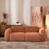 Bronx71 Sofa Maine 2,5 Sitzer Stoff terrakotta Bild 3