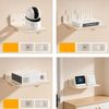 FELIXLEO Wandregal Router Regal Beamer Wandhalterung Edelstahl Rack Grau 23x17.5 cm, 1-tlg. Bild 3