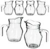 MamboCat Karaffe Valentin 6er Set Glaskrug Milch-Kanne mit Henkel Wein-Karaffe Limo Bild 2