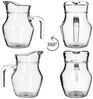 MamboCat Karaffe Valentin 6er Set Glaskrug Milch-Kanne mit Henkel Wein-Karaffe Limo Bild 4