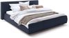 KAWOLA Bett CARLO Polsterbett Stoff dunkelblau 180x200cm Bild 3