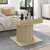 vidaXL LED-Couchtisch Sonoma Eiche 50x50x45 cm Holzwerkstoff 847562 Bild 4