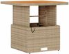 vidaXL Garten Essgruppe Beige Poly-Rattan 42007913 Bild 5
