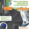KESSER® Sonnenschirm Ampelschirm Sun Rund XL, Anthrazit, Mit LED Bild 3