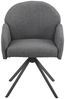 Stuhl Hilda / Holly S, Webstoff, Grau, 57 x 84 x 61 cm Bild 2