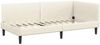 vidaXL Eckbettgestell mit Kopfteil Creme 80 cm x 200 cm Samt 42016213 Bild 4
