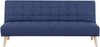 Schlafsofa Pukkila 180x86x81 cm Textil Dunkelblau [en. casa] Bild 5