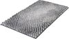 Kleine Wolke Badematte Cory, Badvorleger, Badezimmer Teppich, Höhe 24 mm, rutschhemmend beschichtet, fußbodenheizungsgeeignet, Polyester, quadratisch, Badteppich, modischer Farbverlauf, Hoch-Tief Effekt, waschbar Bild 2