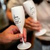 Koziol Sektglas Cheers No. 1 Love Is In The Air, Kunststoff, Cotton White, 100 ml, 3918525 Bild 2