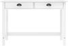 Konsolentisch mit 2 Schubladen 110×45×74 cm Massivholz Kiefer [288992] Bild 2
