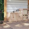 vidaXL Küchenschrank MEPPEL Braun Eichen-Optik 106 x 55 x 64 cm 868181 Bild 4