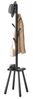 Vasagle Garderobenständer, Kleiderständer, mit 8 Haken und Ablagefläche, 170,5 cm hoch für Mäntel, Hüte, Taschen, Eingangsbereich, Flur, Schlafzimmer, tintenschwarz RCR033B01 Bild 4