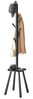 Vasagle Garderobenständer, Kleiderständer, mit 8 Haken und Ablagefläche, 170,5 cm hoch für Mäntel, Hüte, Taschen, Eingangsbereich, Flur, Schlafzimmer, tintenschwarz RCR033B01 Bild 5