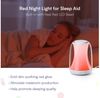 Novostella LED Nachtlicht RGB LED Nachtlicht Kinderlampe Nursey Licht mit 27 weißen Geräuschen, LED fest integriert Bild 3