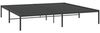 vidaXL Bettgestell Metall Schwarz 200x200 cm 350853 Bild 3