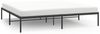 vidaXL Bettgestell Metall Schwarz 200x200 cm 350853 Bild 2