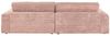 KAWOLA Sofa LANA Ecksofa Cord rosa Recamiere links 83 x 205 x 296 cm Bild 5