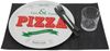 Spetebo Pizzateller PIZZA Teller 31,5 cm - 2er Set - je Motiv 1x, (2 St), 2er Set moderne Pizzateller Bild 1