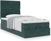 vidaXL Ottoman-Bett mit Matratzen Dunkelgrün 90x200 cm Samt 3313520 Bild 4