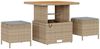 vidaXL Garten-Sofa-Set mit Kissen mit Kissen 13 pcs Beige und Hellgrau 3363882 Bild 4