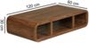 Couchtisch Massivholztisch BUANA 120x60x30 cm Ablage Holz Sheesham Bild 4